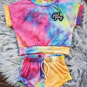 Girls lounge set small shop Girl Gang